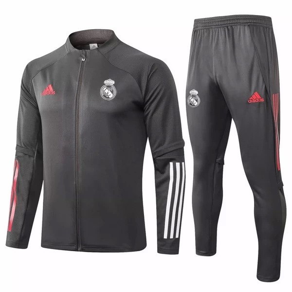 Survetement Football Real Madrid 2020-21 Gris Marine